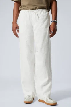 Weekday RELAXED LINEN TROUSERS> Trousers