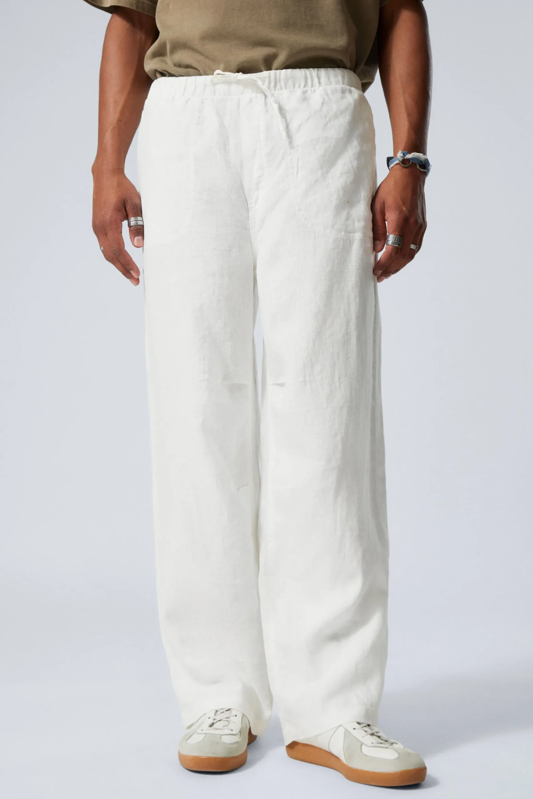 Weekday RELAXED LINEN TROUSERS> Trousers
