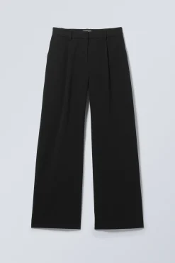Weekday RELAXED PLEATED SUITING TROUSERS><noscript><img width=
