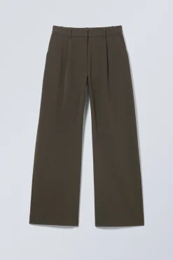 Weekday RELAXED PLEATED SUITING TROUSERS>Women Trousers