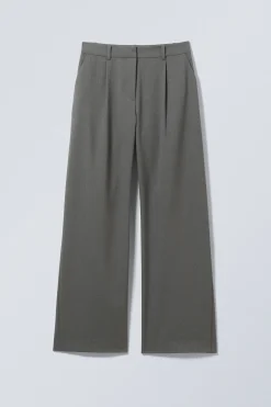 Weekday RELAXED PLEATED SUITING TROUSERS>Women Trousers