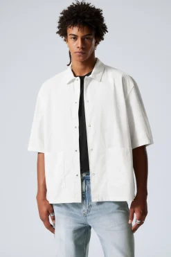 Weekday RELAXED SHORT SLEEVE COTTON SHIRT> Shirts