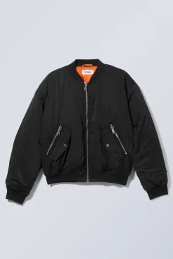 Weekday RELAXED TWILL BOMBER JACKET><noscript><img width=