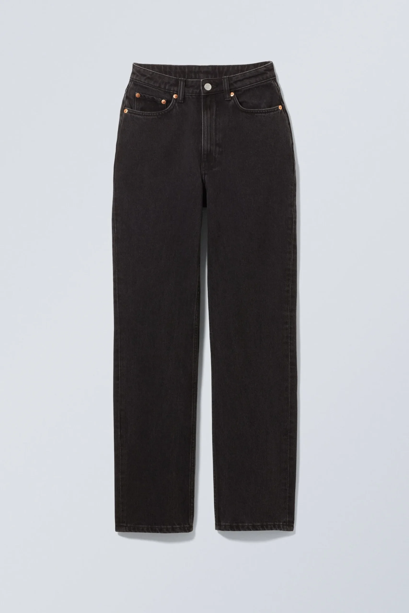 Weekday RESOLUTE CURVE HIGH WAISTED REGULAR STRAIGHT JEANS>Women Jeans