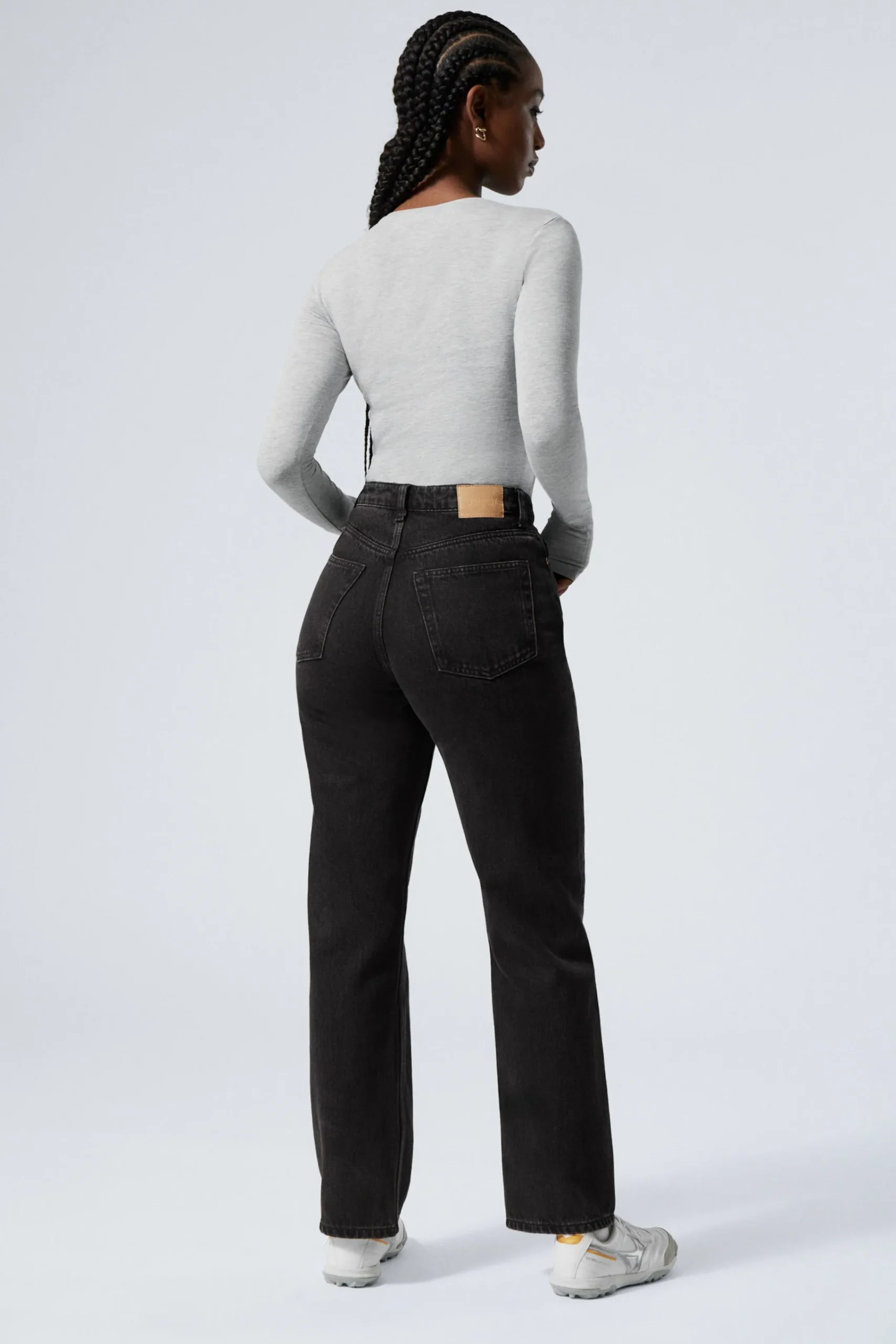 Weekday RESOLUTE CURVE HIGH WAISTED REGULAR STRAIGHT JEANS>Women Jeans