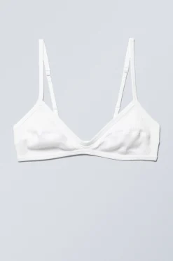 Weekday RIB SCOOP COTTON BRA>Women Underwear
