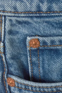 Weekday ROWE SUPER HIGH WAISTED REGULAR STRAIGHT LEG JEANS><noscript><img width=