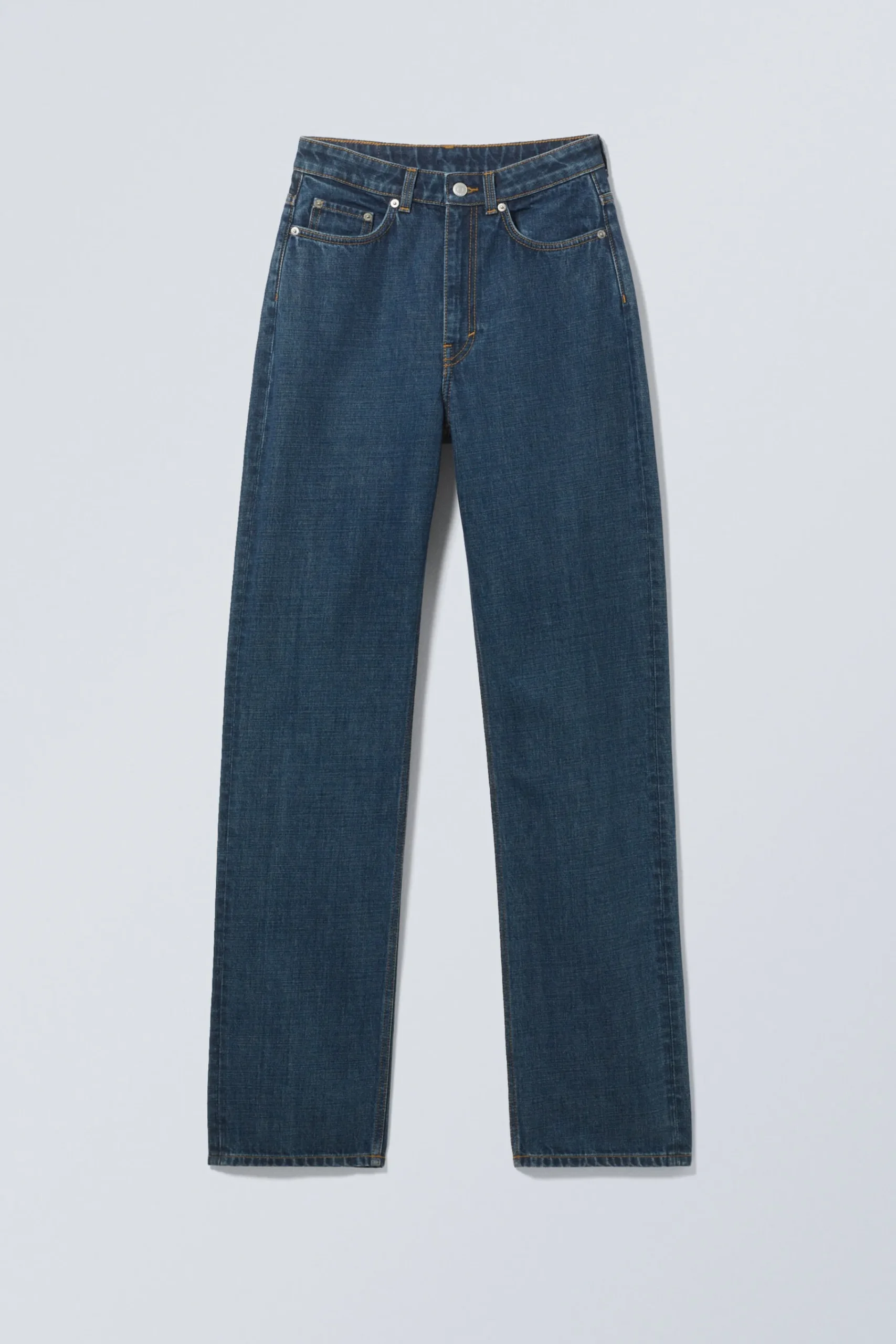 Weekday ROWE SUPER HIGH WAISTED REGULAR STRAIGHT LEG JEANS>Women Jeans