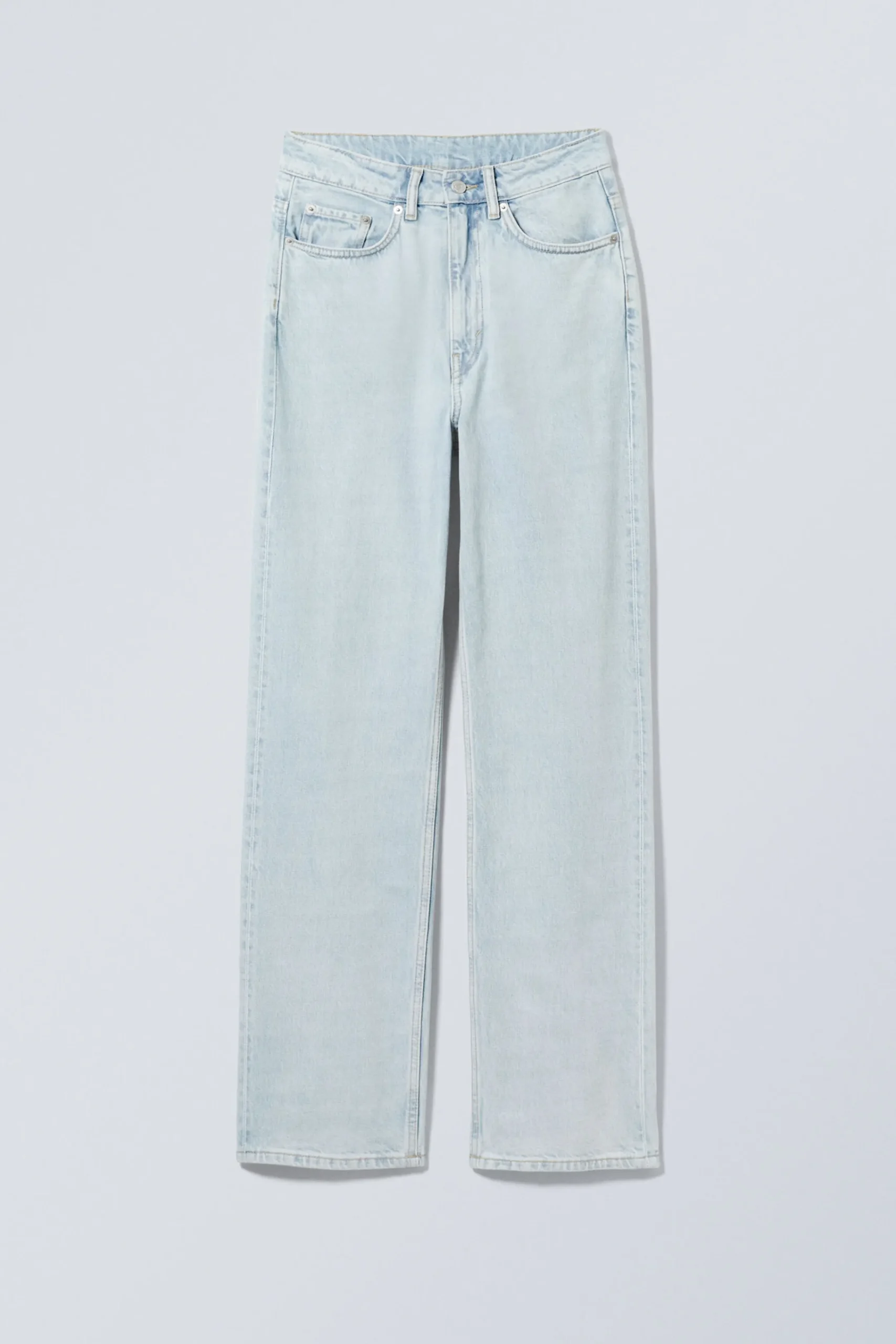Weekday ROWE SUPER HIGH WAISTED REGULAR STRAIGHT LEG JEANS>Women Jeans