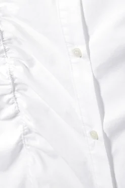 Weekday RUCHED POPLIN SHIRT><noscript><img width=