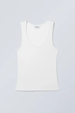 Weekday SHEER RIB TANK TOP>Women Basics|Tops