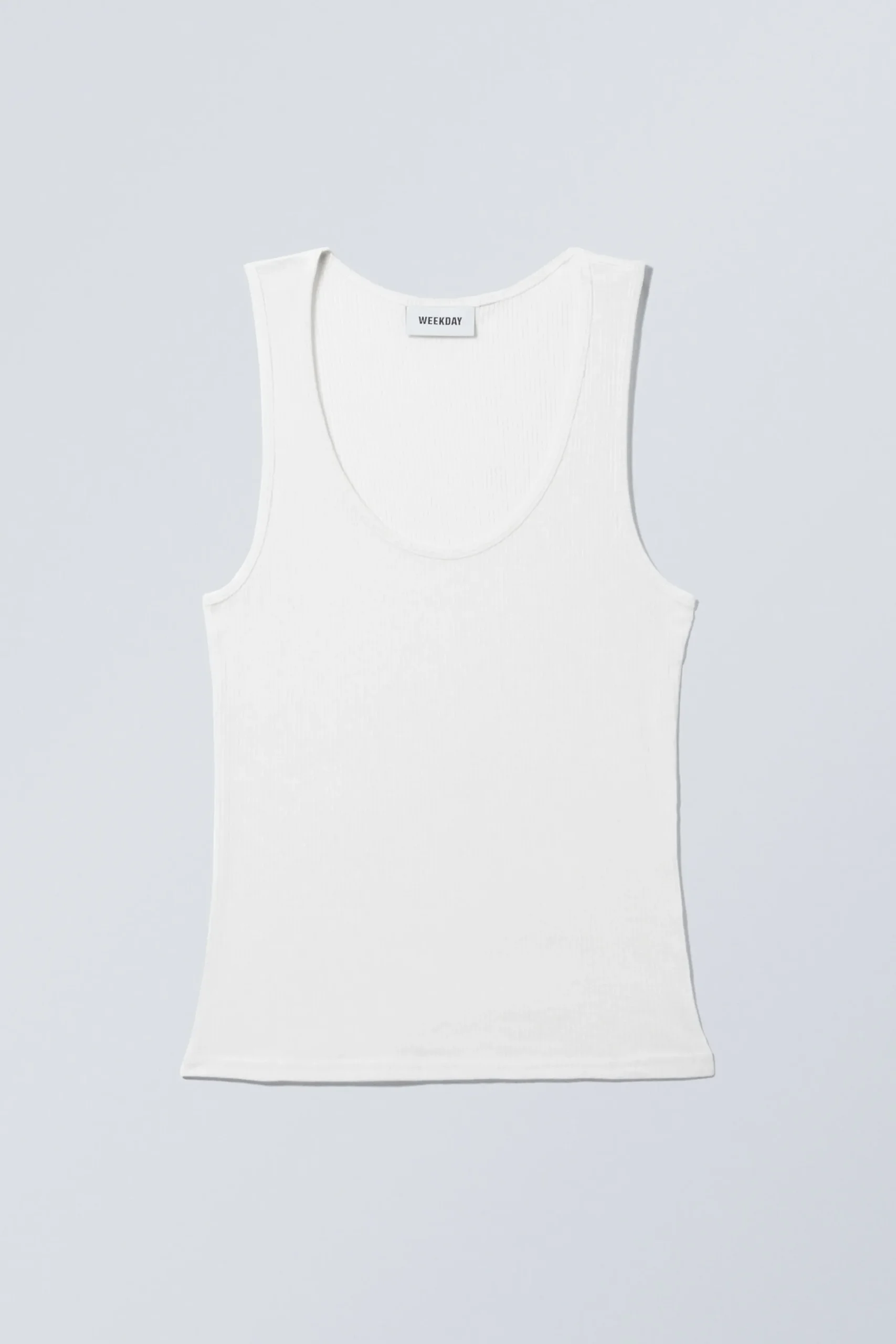 Weekday SHEER RIB TANK TOP>Women Basics|Tops