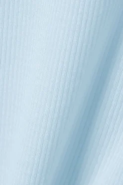 Weekday SHEER RIBBED LONG SLEEVE TOP><noscript><img width=