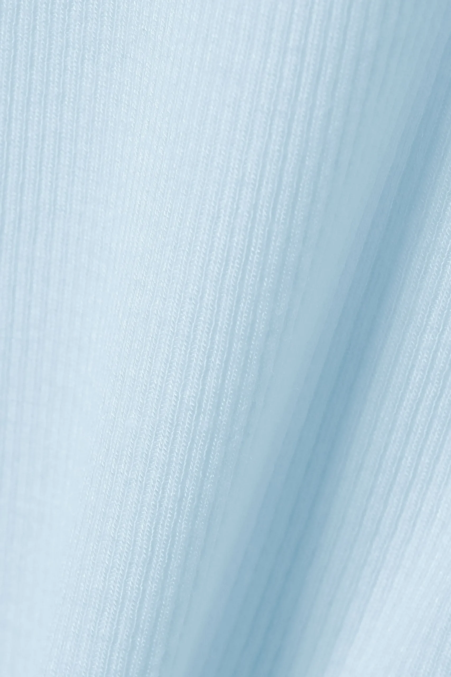 Weekday SHEER RIBBED LONG SLEEVE TOP>Women Basics