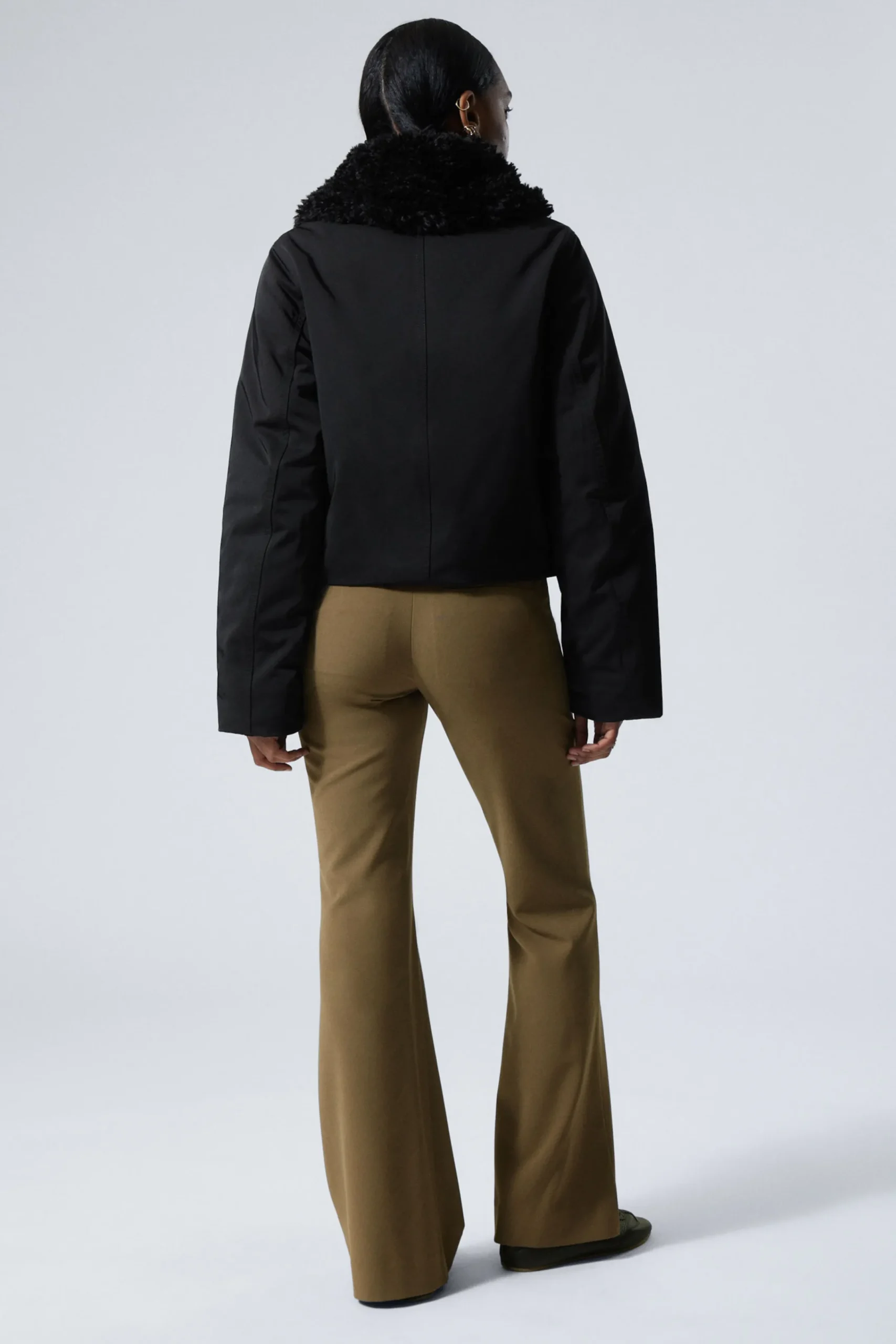 Weekday SHORT FUR COLLAR JACKET>Women Jackets & Coats