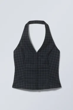 Weekday SHORT HALTERNECK TOP><noscript><img width=