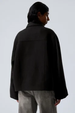 Weekday SHORT WOOL BLEND JACKET><noscript><img width=
