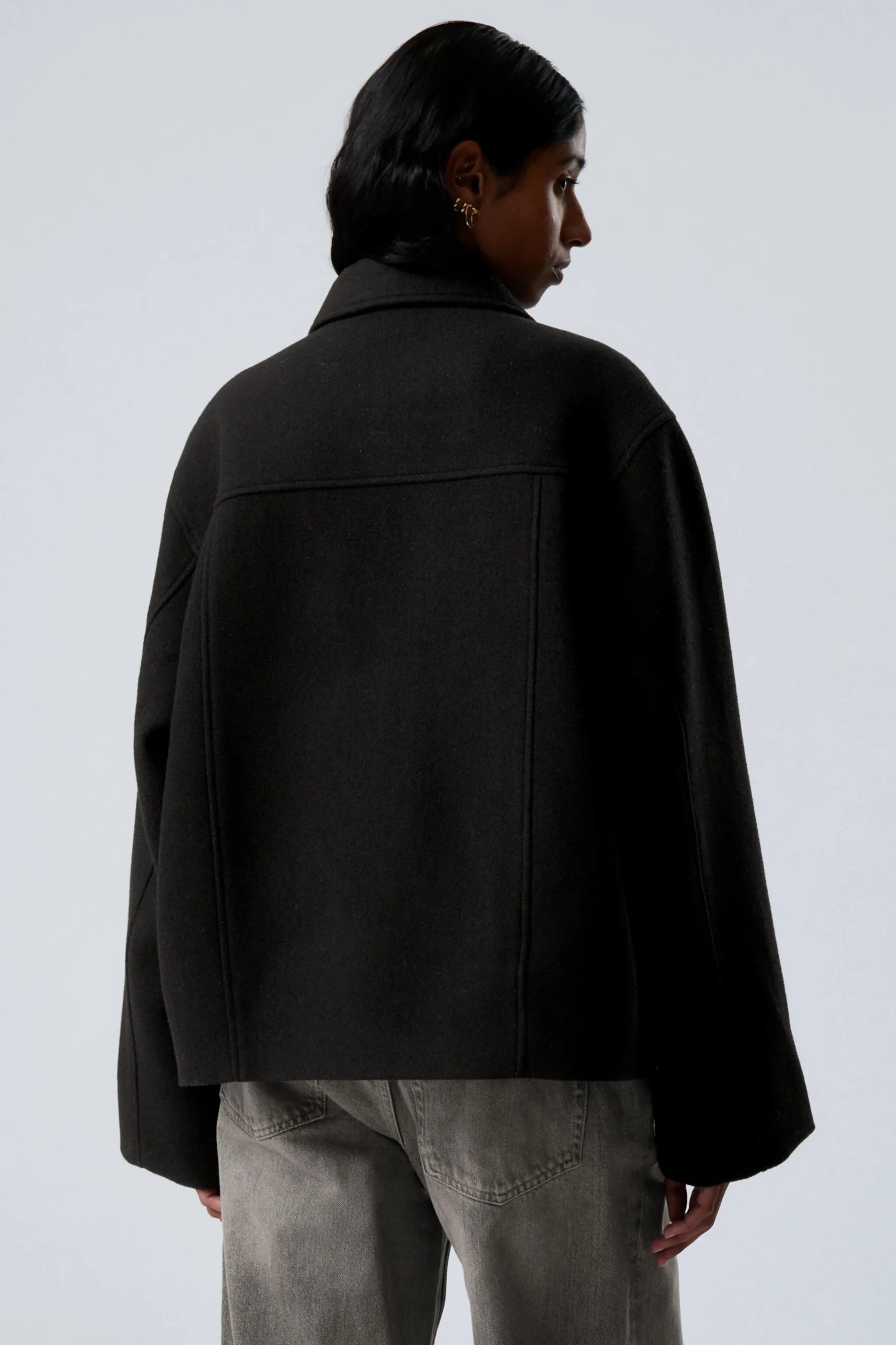 Weekday SHORT WOOL BLEND JACKET>Women Jackets & Coats
