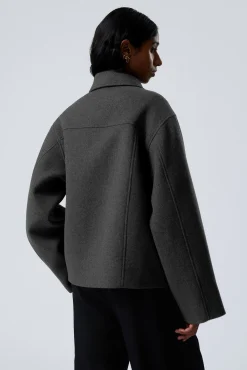 Weekday SHORT WOOL BLEND JACKET><noscript><img width=