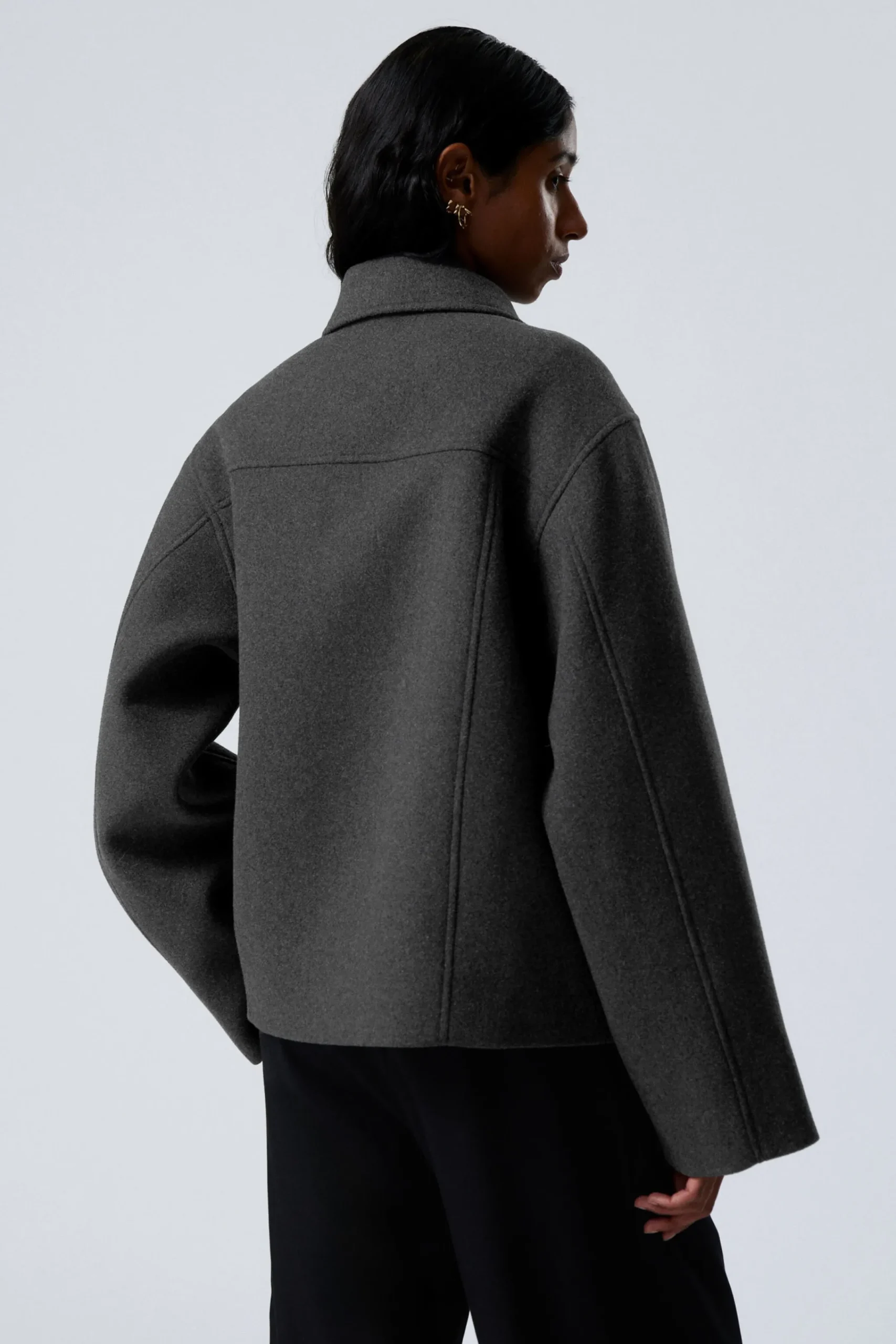 Weekday SHORT WOOL BLEND JACKET>Women Jackets & Coats