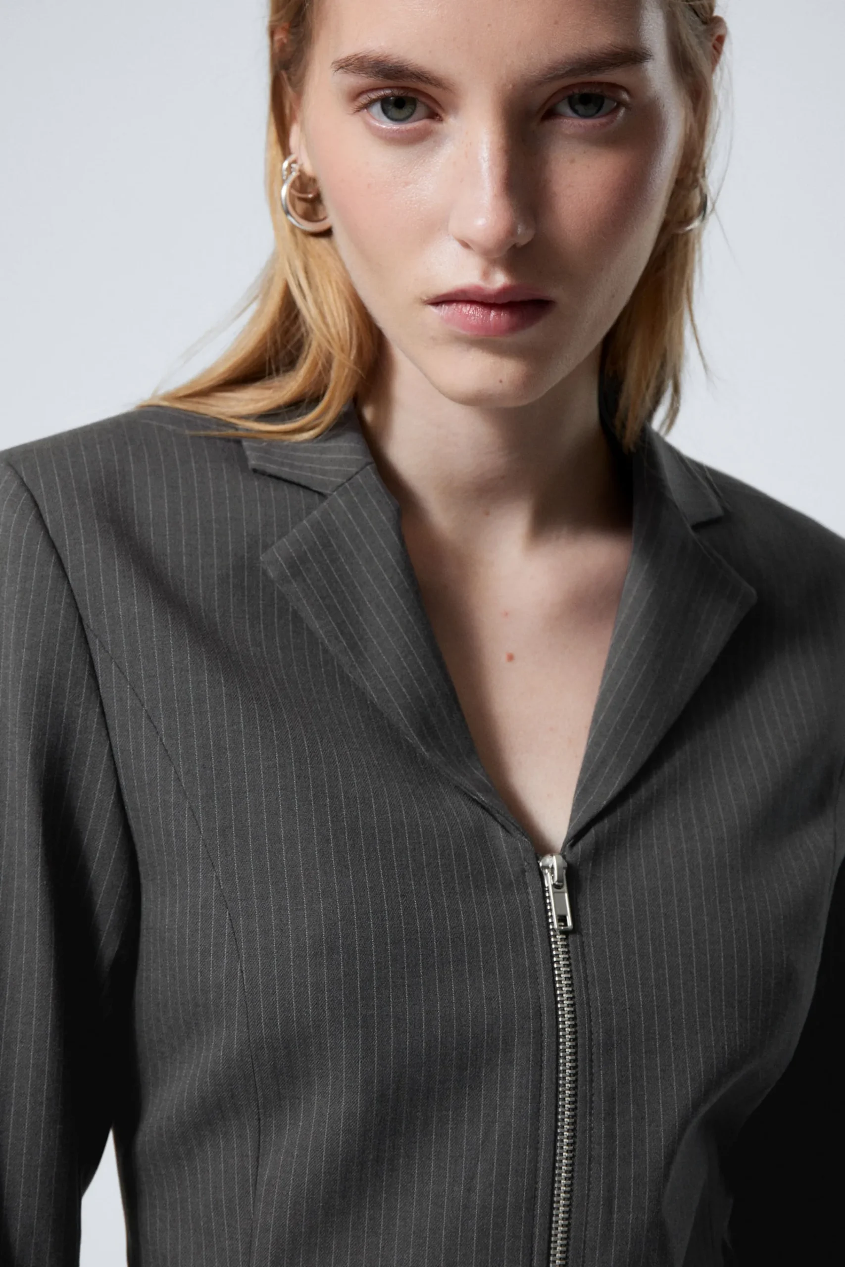 Weekday SHORT ZIP-BLAZER>Women Jackets & Coats