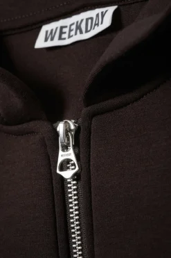 Weekday SIMON SCUBA ZIP HOODIE><noscript><img width=