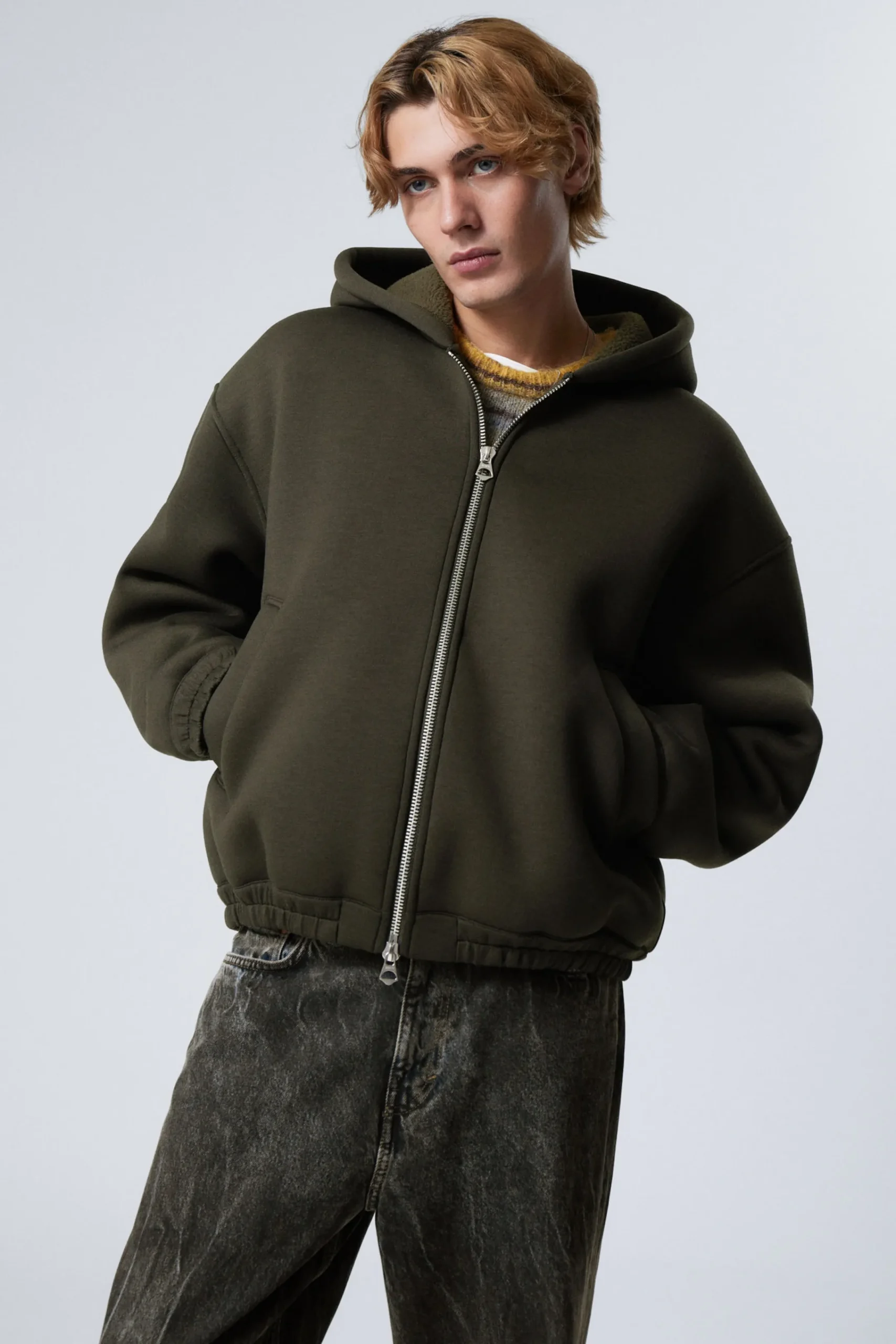 Weekday SIMON SCUBA ZIP JACKET> Hoodies