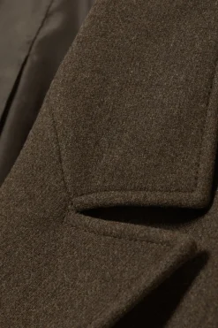 Weekday SINGLE BREASTED WOOL-BLEND COAT><noscript><img width=