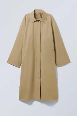 Weekday SINGLE-BREASTED OVERSIZED CAR COAT><noscript><img width=
