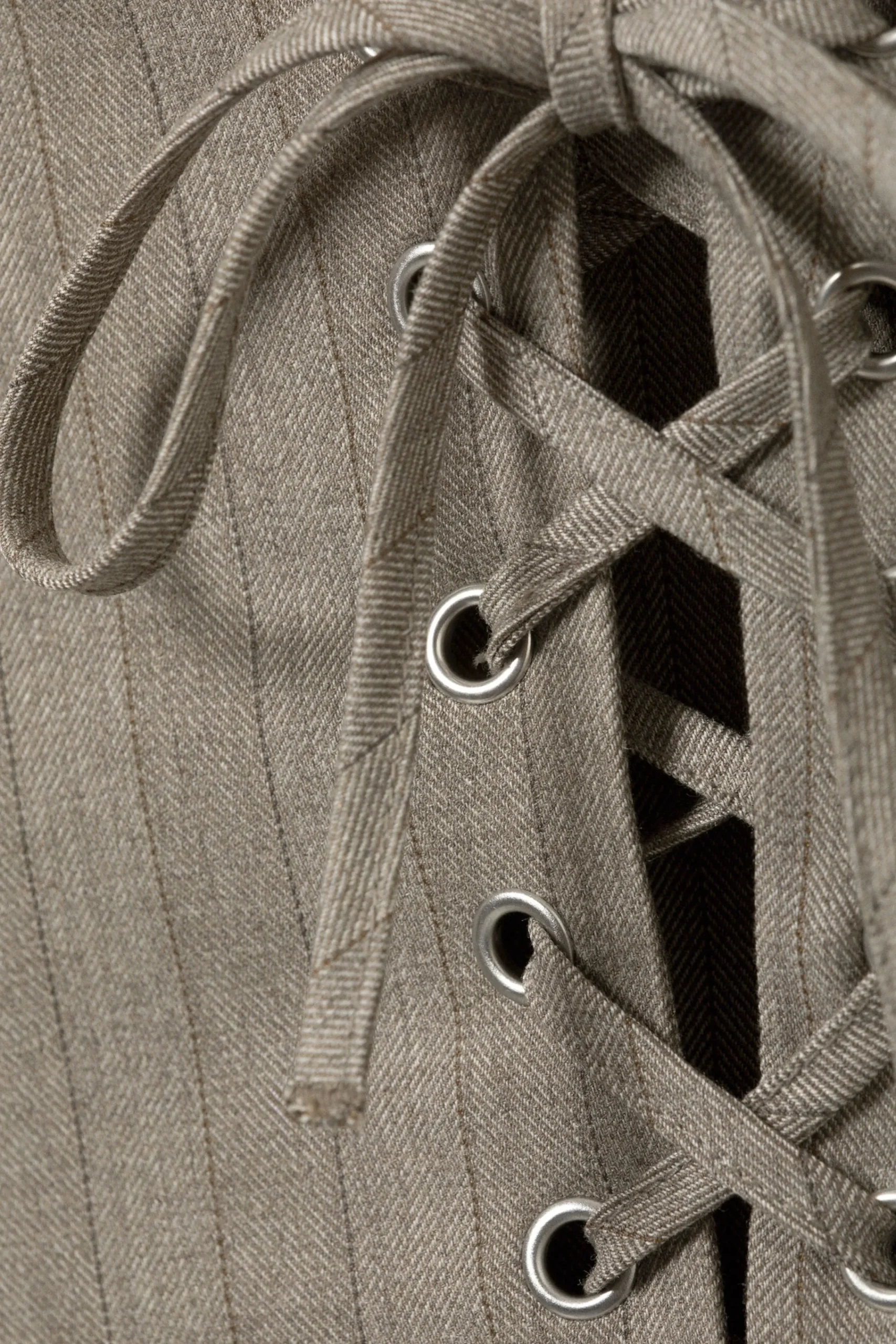 Weekday SLEEVELESS LACING MIDI DRESS>Women Dresses