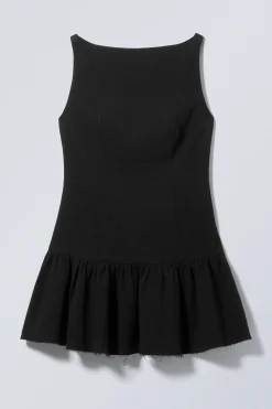 Weekday SLEEVELESS TWILL MINI DRESS>Women Dresses