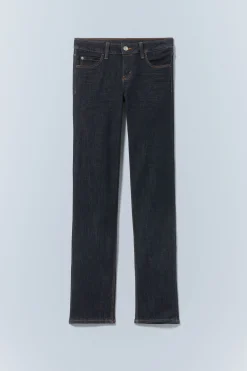 Weekday SLEEZIE LOW WAIST SKINNY STRAIGHT JEANS><noscript><img width=