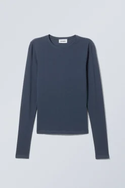 Weekday SLIM FITTED LONG SLEEVE><noscript><img width=