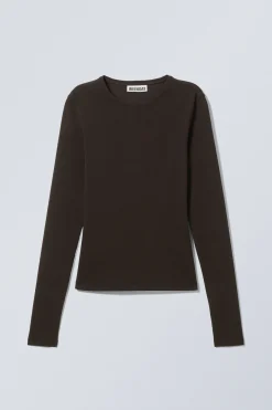 Weekday SLIM FITTED LONG SLEEVE><noscript><img width=