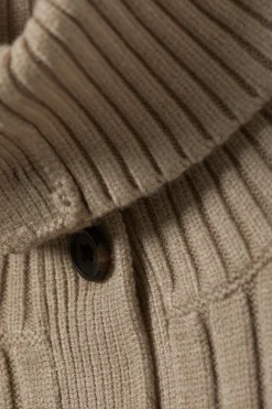 Weekday SLIM KNITTED TURTLENECK CARDIGAN><noscript><img width=