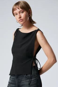 Weekday SLIM SLEEVELESS STRAP TOP>Women Blouses & Shirts|Tops