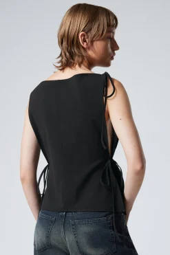 Weekday SLIM SLEEVELESS STRAP TOP><noscript><img width=