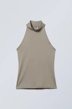 Weekday SLIM SLEEVELESS TURTLENECK TOP><noscript><img width=