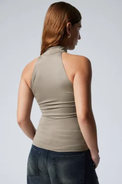 Weekday SLIM SLEEVELESS TURTLENECK TOP><noscript><img width=