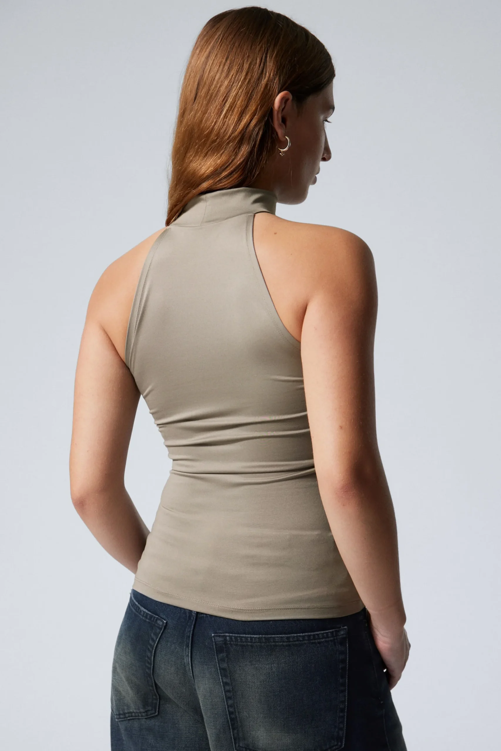 Weekday SLIM SLEEVELESS TURTLENECK TOP>Women Tops