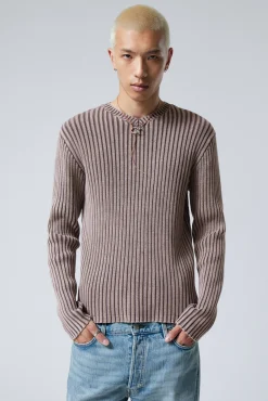 Weekday SLIM V-NECK KNITTED SWEATER> Knitwear