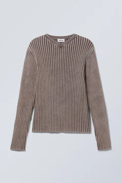 Weekday SLIM V-NECK KNITTED SWEATER><noscript><img width=