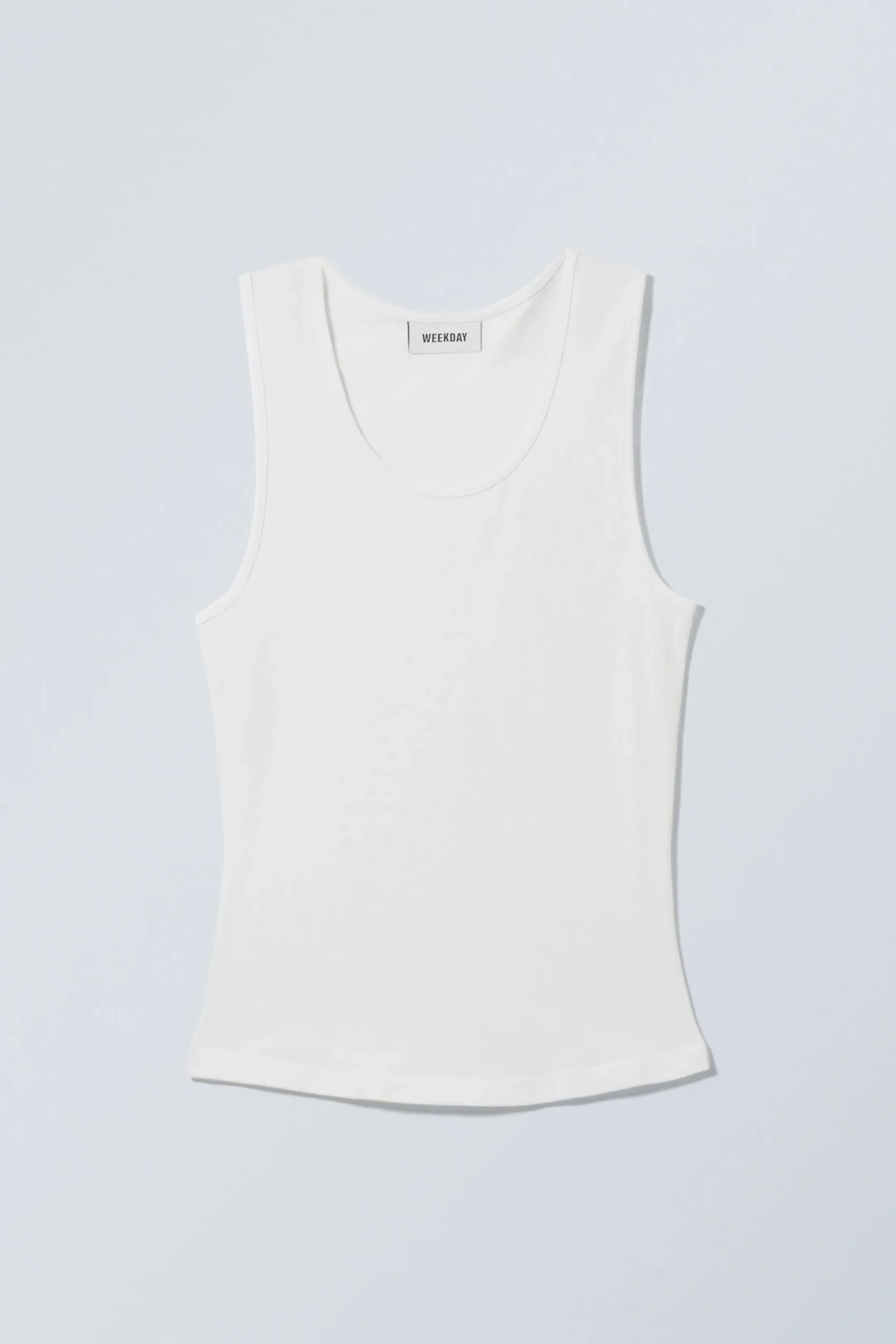Weekday SMOOTH FITTED TANK TOP>Women Basics|Tops
