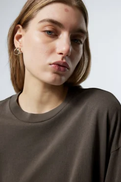 Weekday SOFT OVERSIZED T-SHIRT>Women Basics|Tops