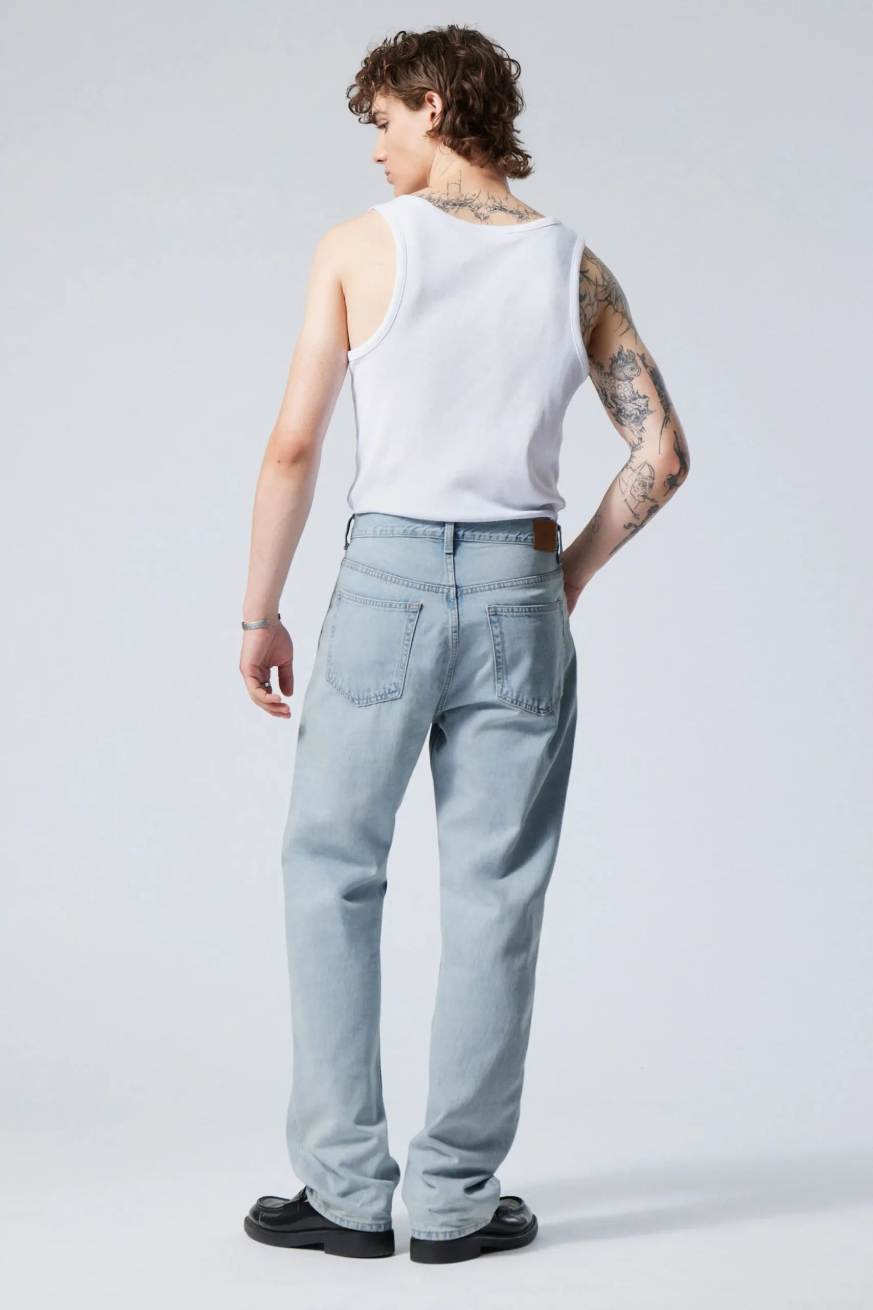 Weekday SPACE RELAXED STRAIGHT LEG JEANS> Jeans