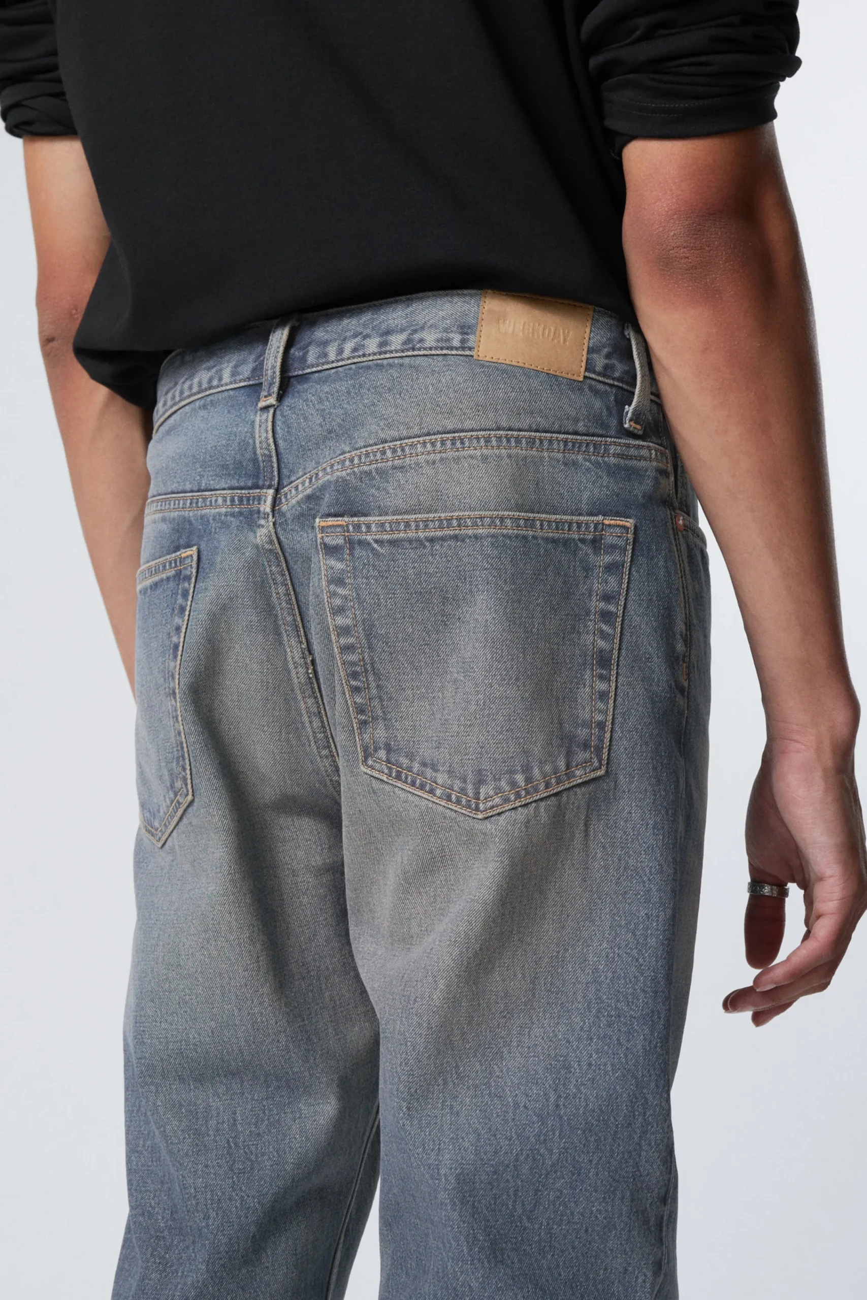 Weekday SPACE RELAXED STRAIGHT LEG JEANS> Jeans