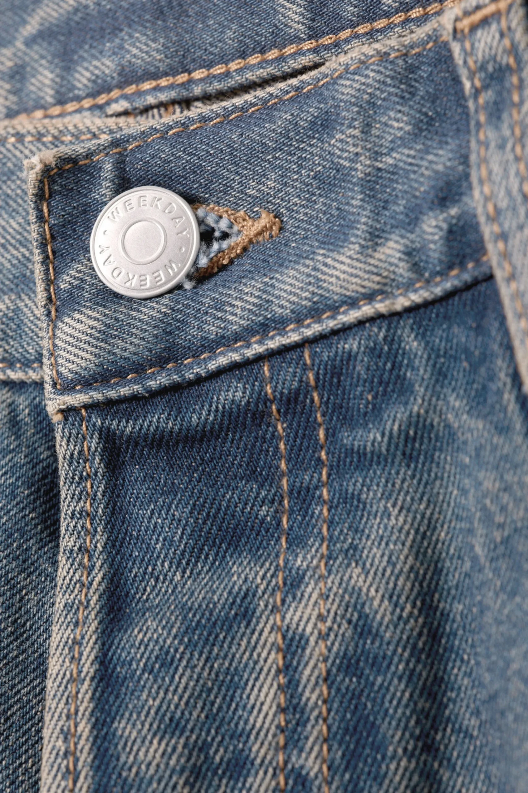 Weekday SPACE RELAXED STRAIGHT LEG JEANS> Jeans