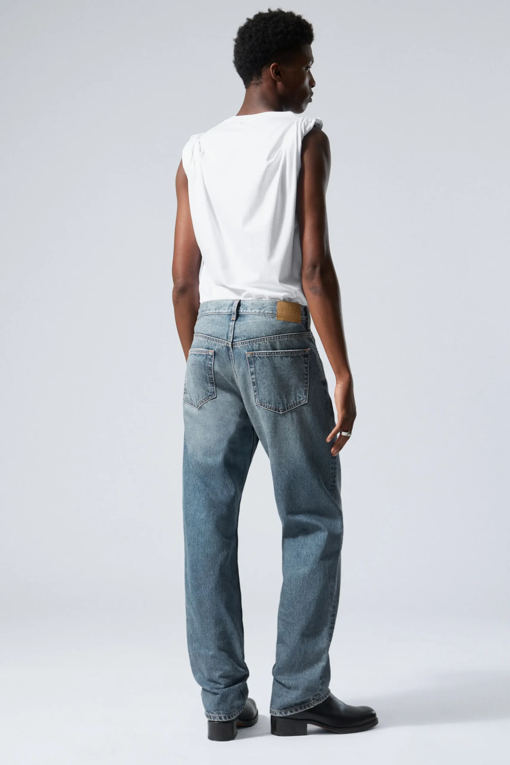 Weekday SPACE RELAXED STRAIGHT LEG JEANS> Jeans