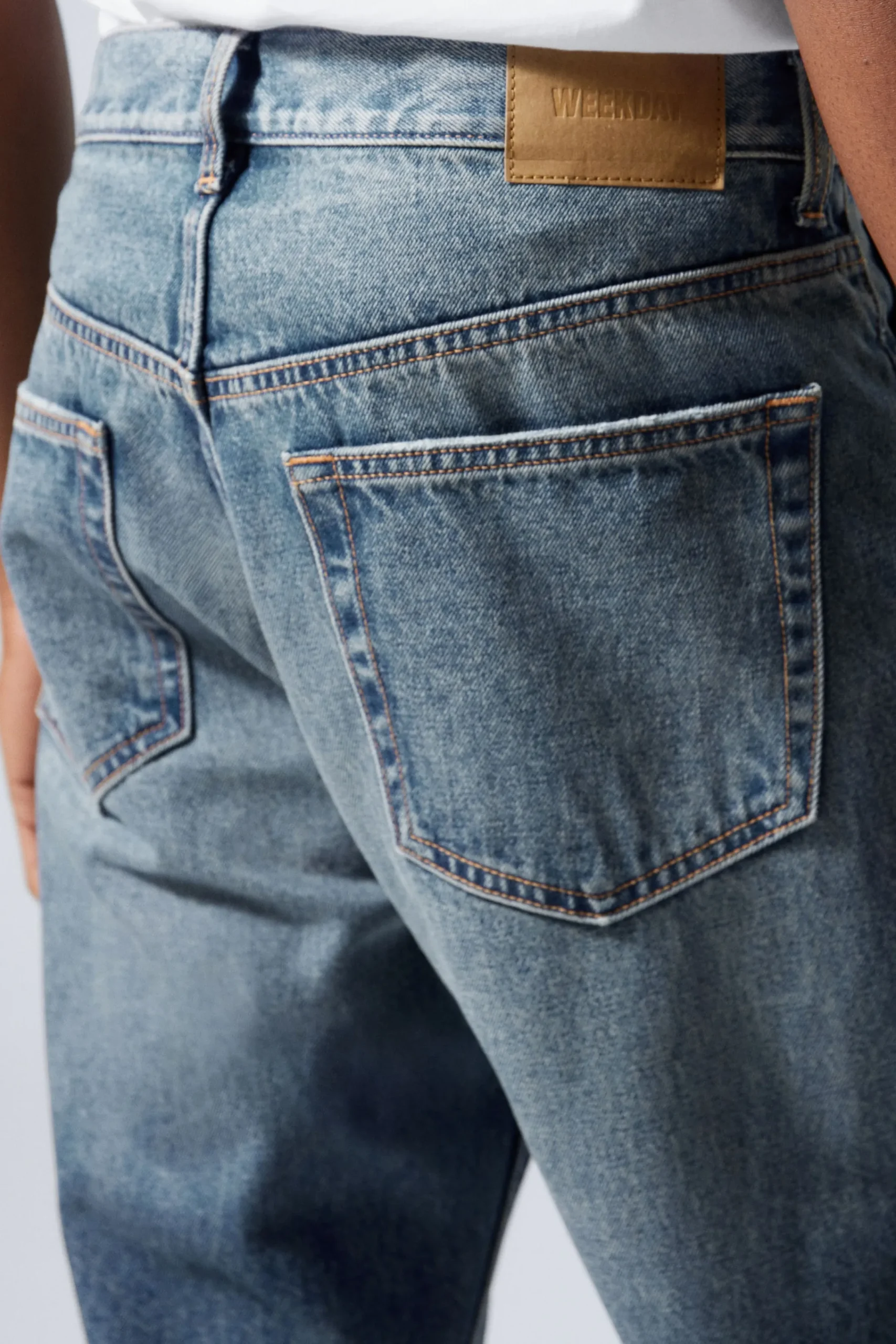 Weekday SPACE RELAXED STRAIGHT LEG JEANS> Jeans