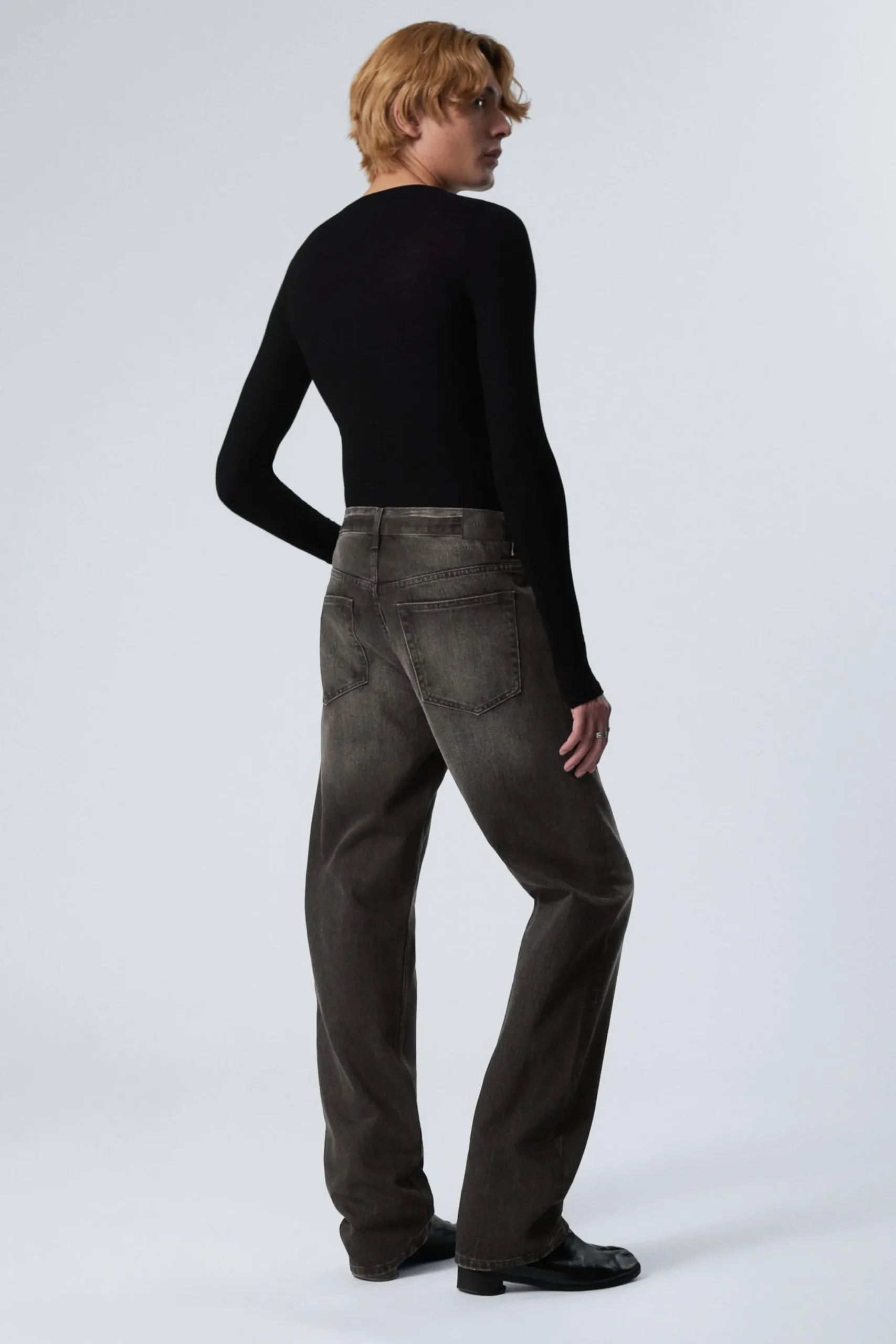Weekday SPACE RELAXED STRAIGHT LEG JEANS> Jeans